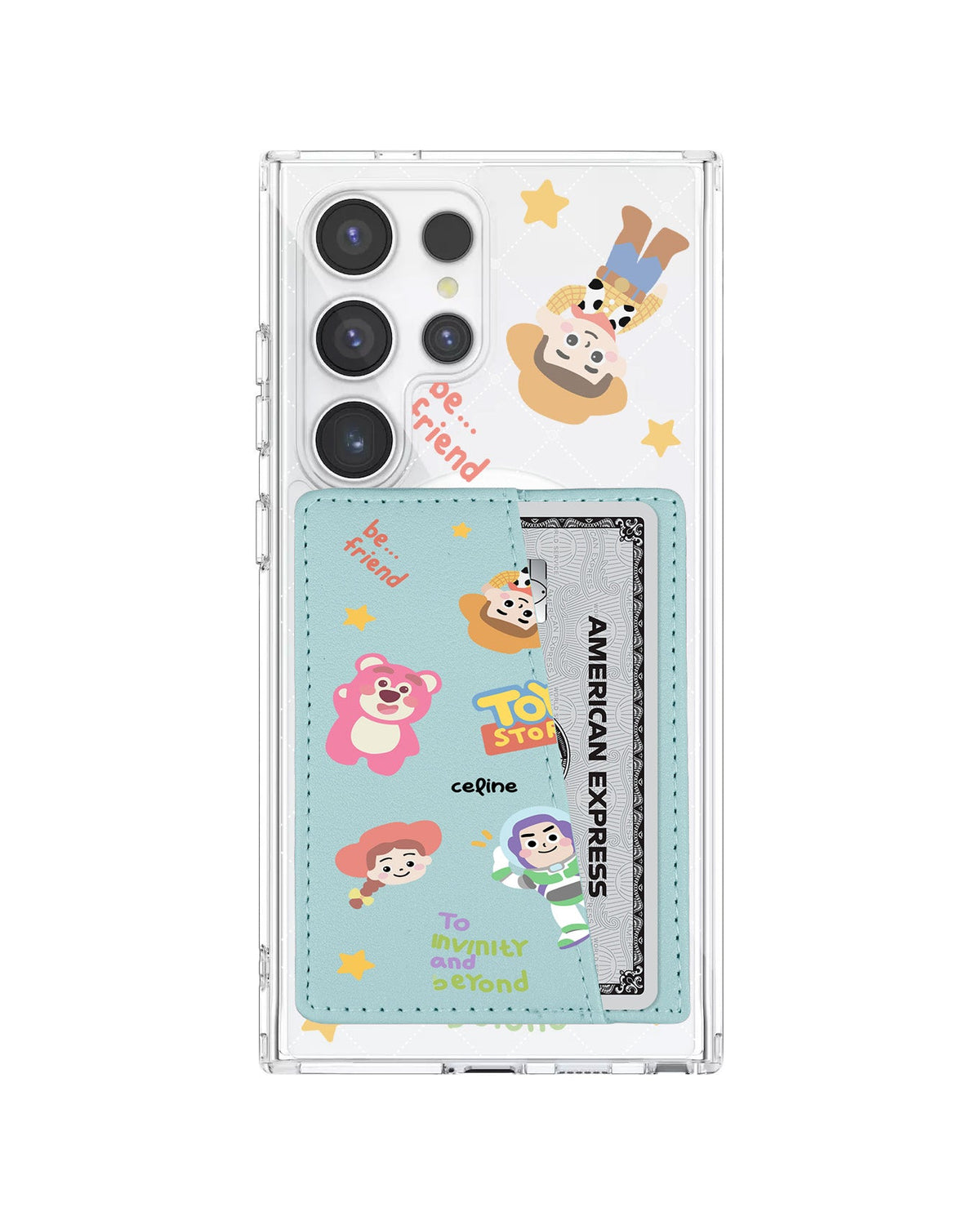 Android Leather Wallet Case - Toy Story 1
