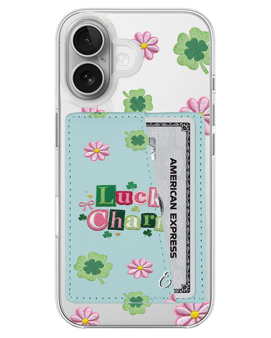 iPhone Leather Wallet Case - Lucky Charms