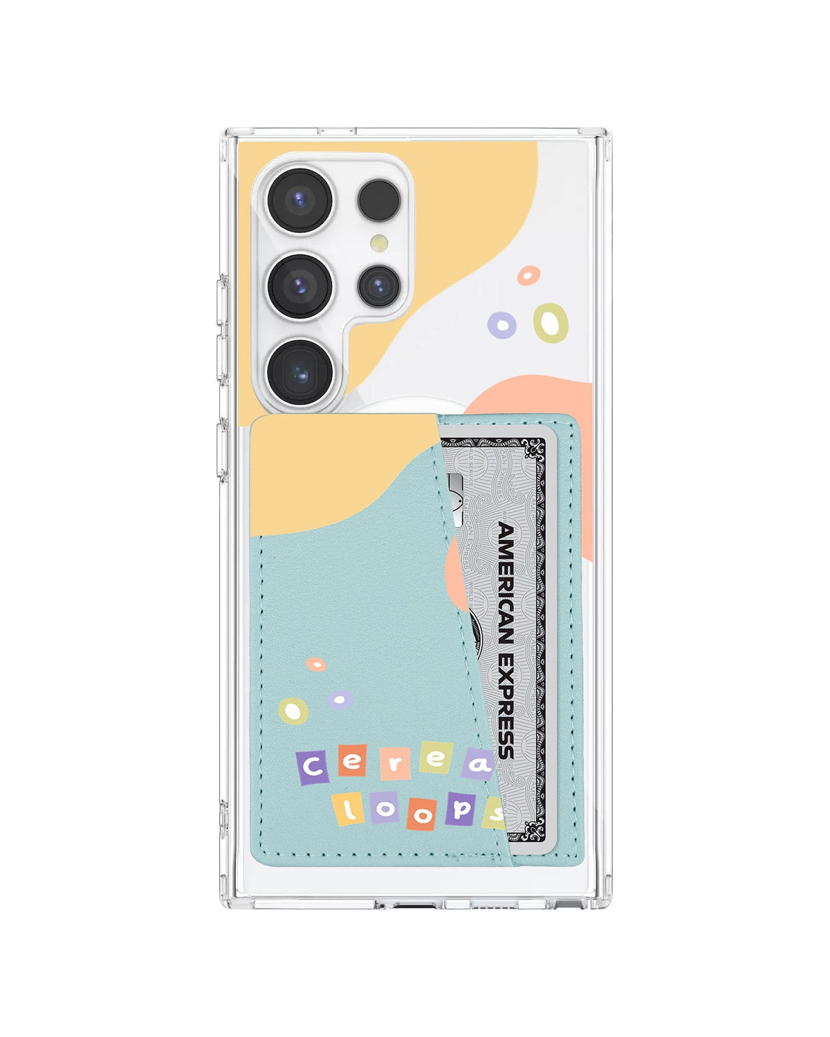 Android Leather Wallet Case - 8AM Cereak Loops