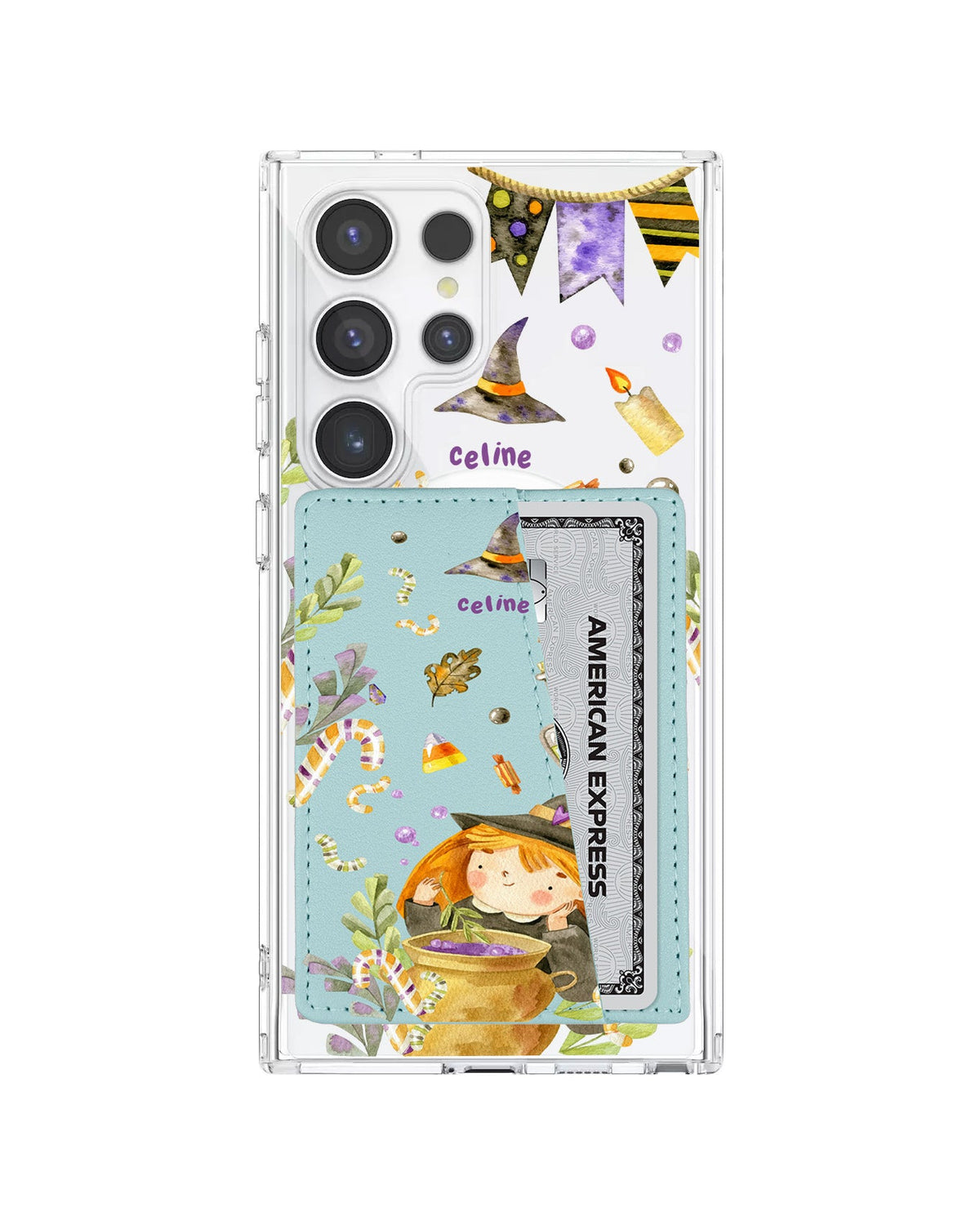 Android Leather Wallet Case - Witch's Posion