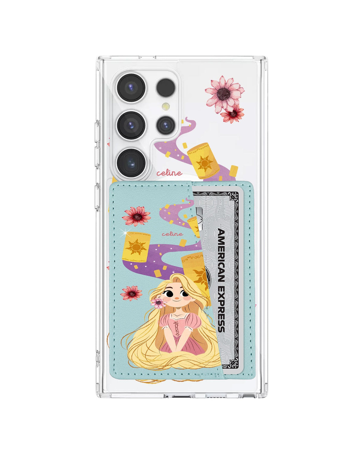 Android Leather Wallet Case - Rapunzel 1