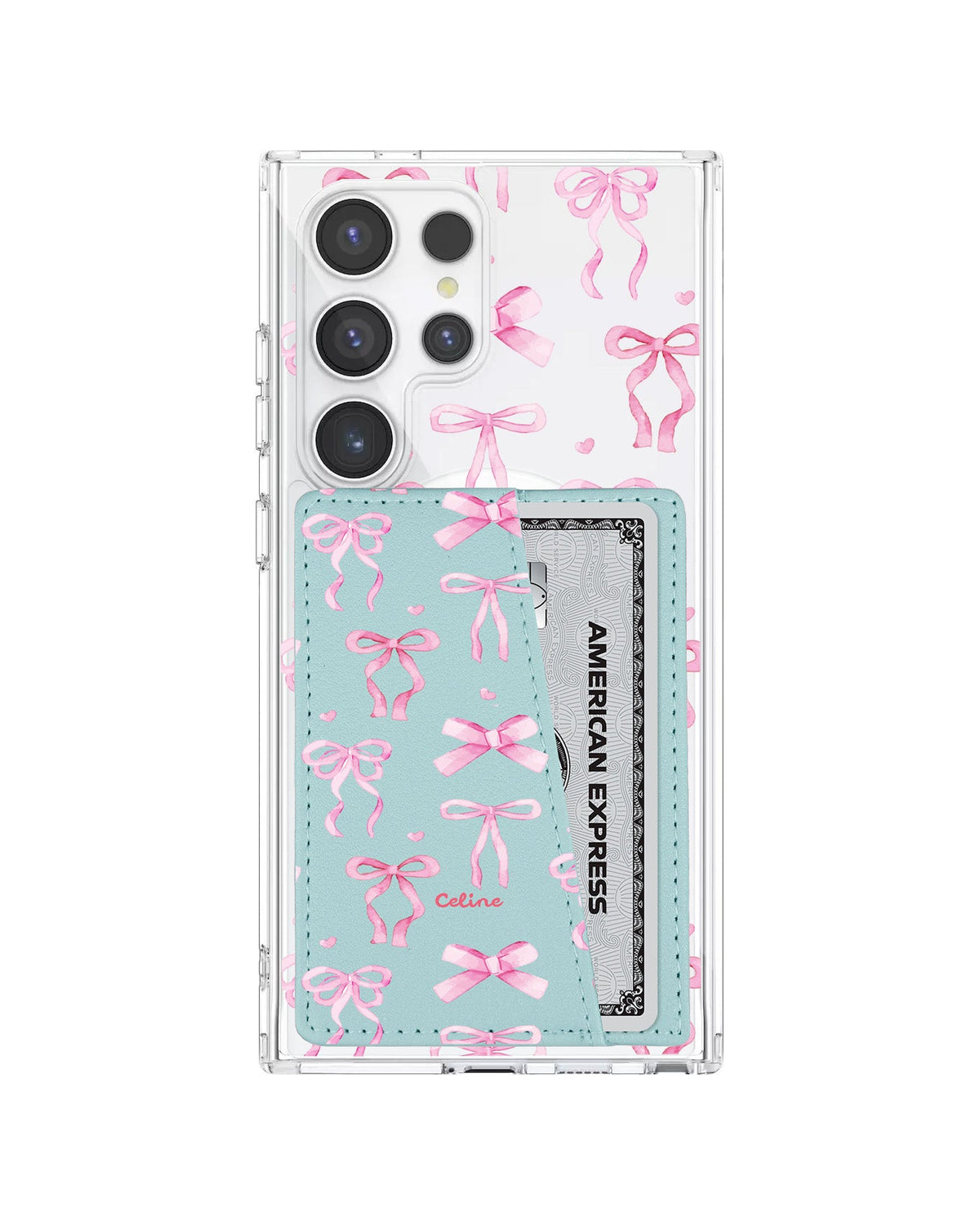 Android Leather Wallet Case - Love Coquette