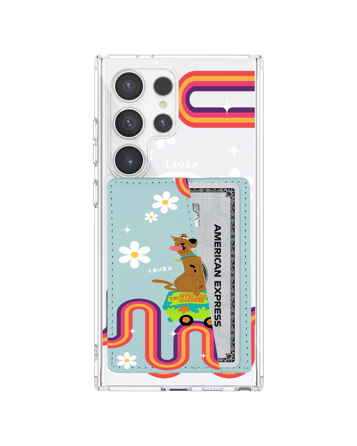 Android Leather Wallet Case - The Mystery Machine