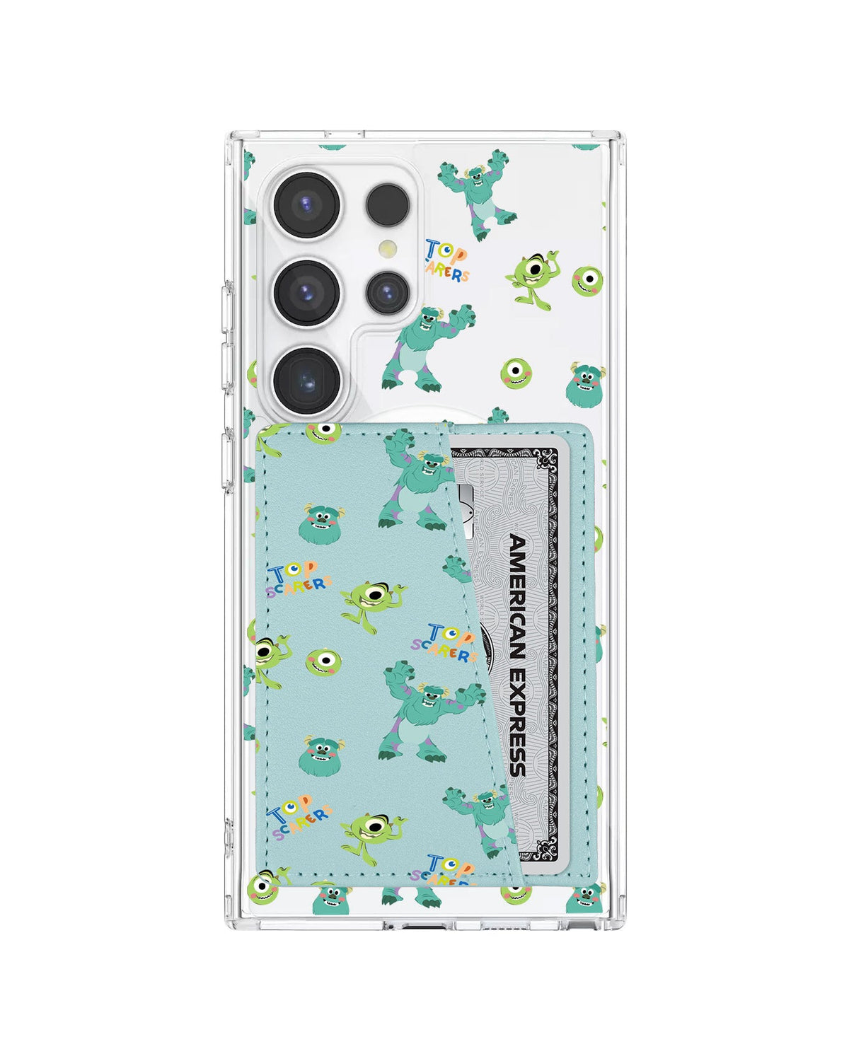 Android Leather Wallet Case - Monser Top Scarers