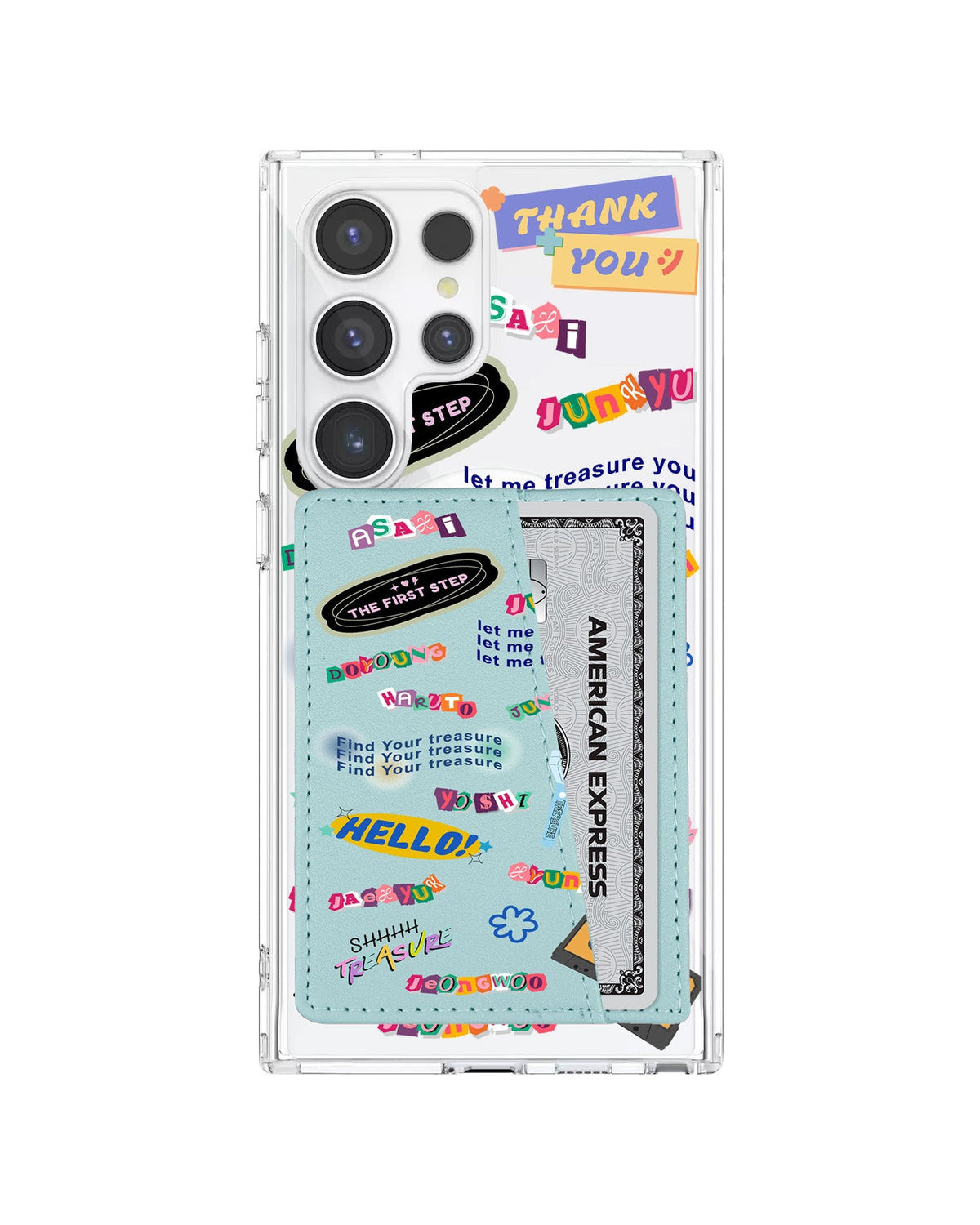 Android Leather Wallet Case - Treasure 1