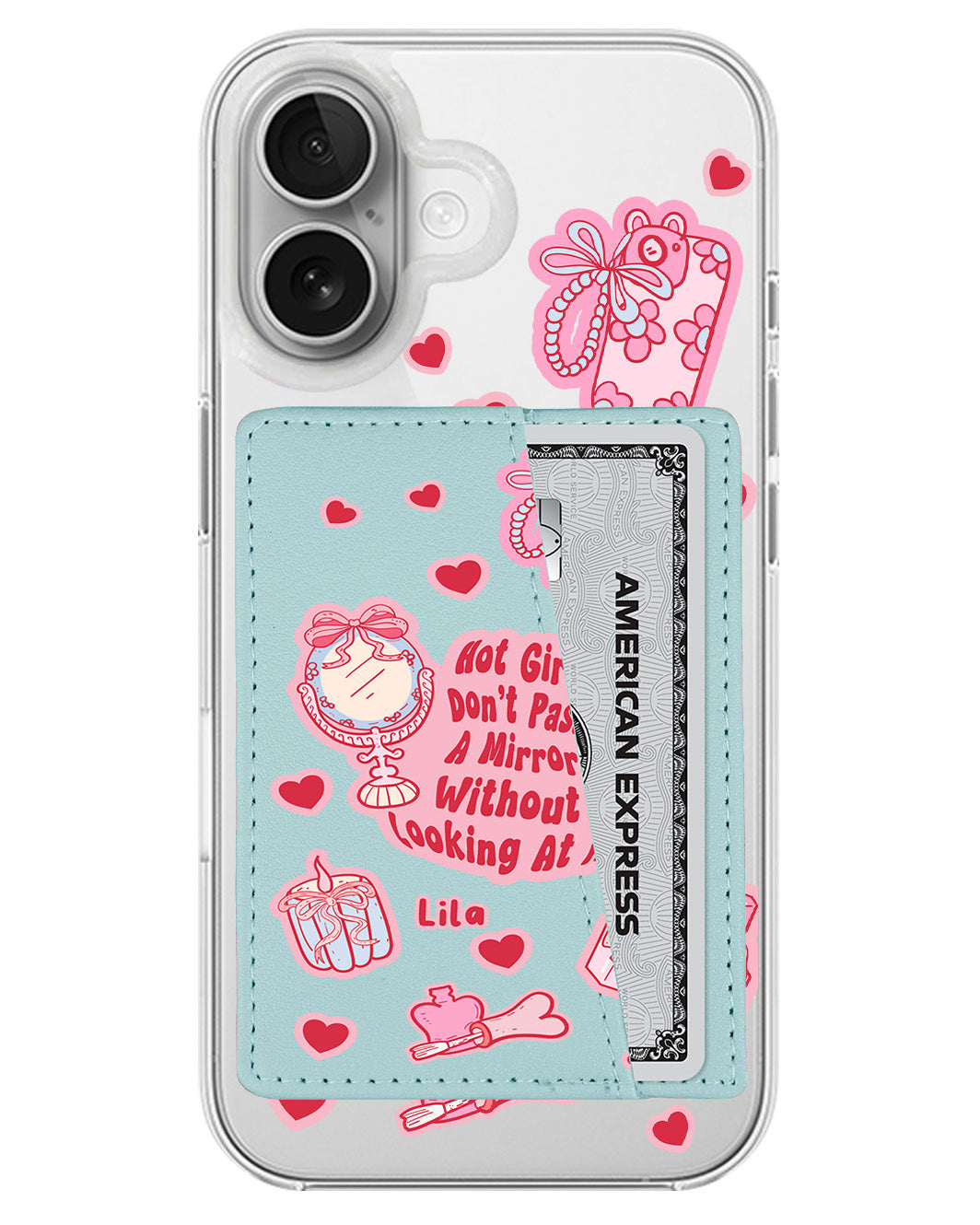 iPhone Leather Wallet Case - Self Confidence