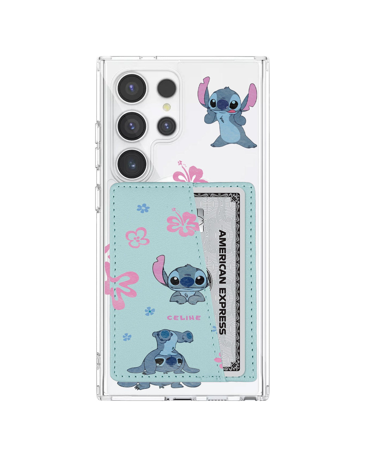Android Leather Wallet Case - Stitch 1