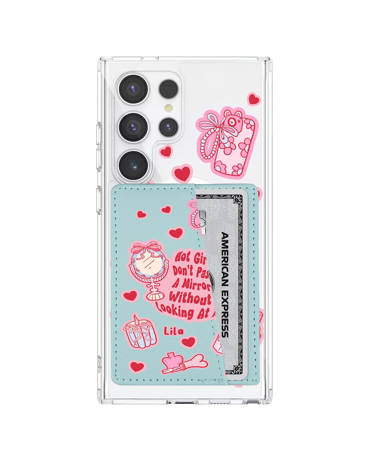Android Leather Wallet Case - Self Confidence
