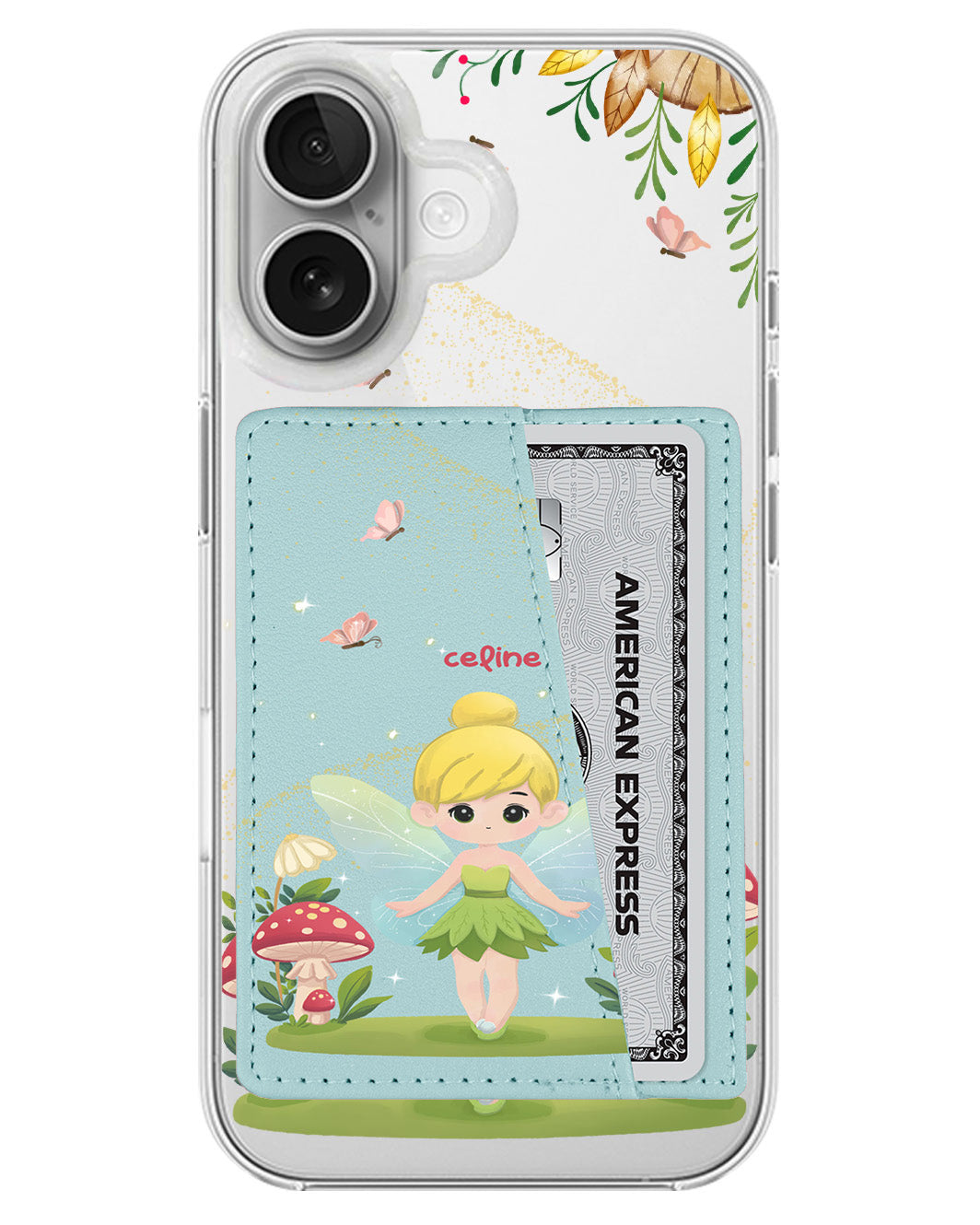 iPhone Leather Wallet Case - Fairy