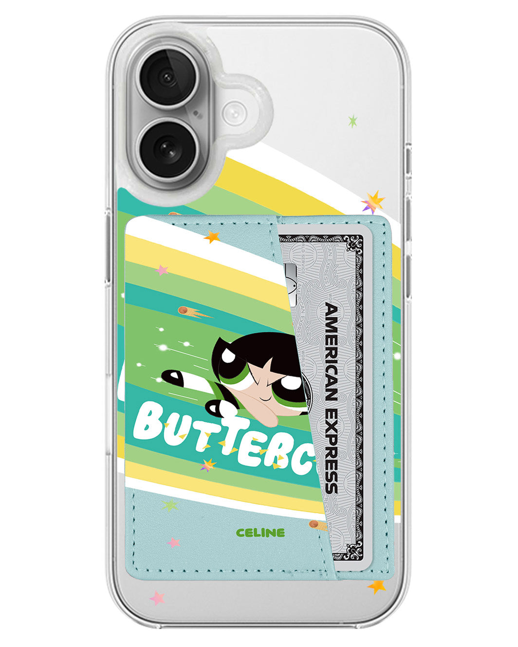 iPhone Leather Wallet Case - Buttercup