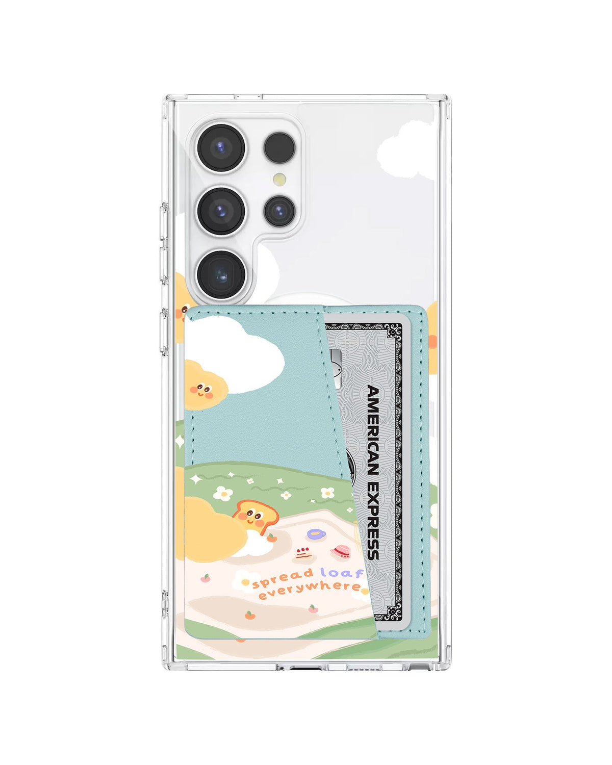 Android Leather Wallet Case - Loaf Picnic