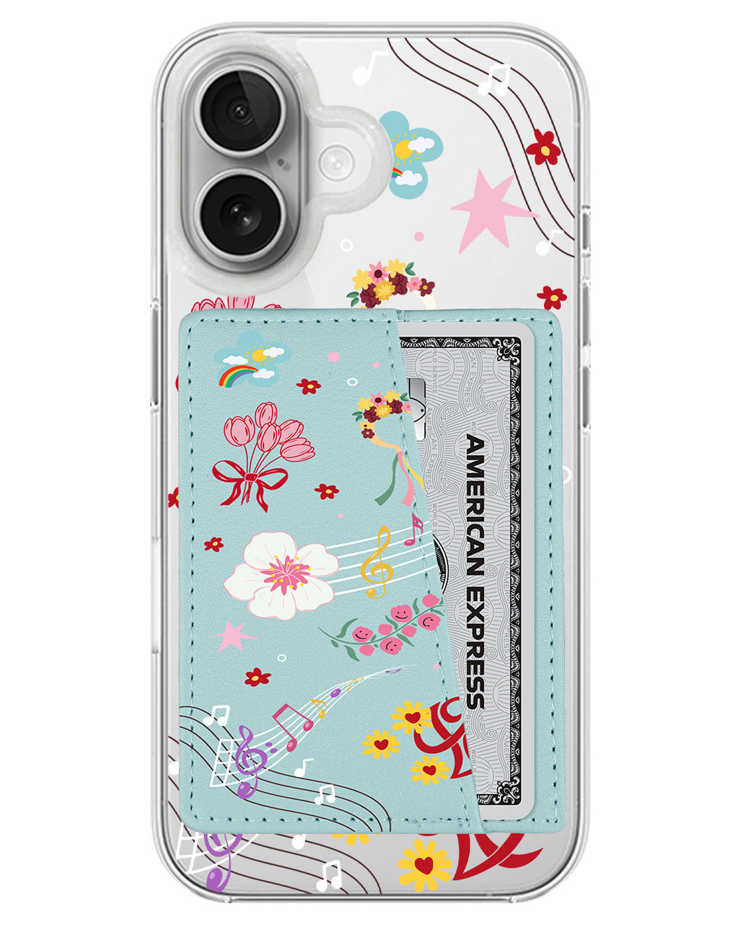 iPhone Leather Wallet Case - Red Velvet 3