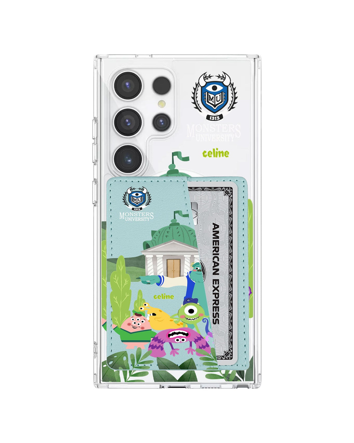 Android Leather Wallet Case - Monster University