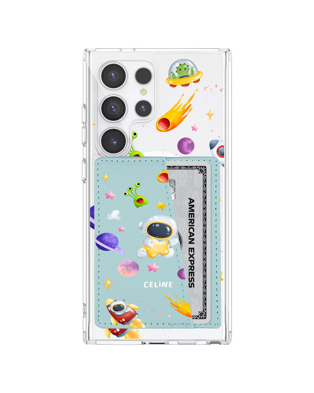 Android Leather Wallet Case - Spaceup