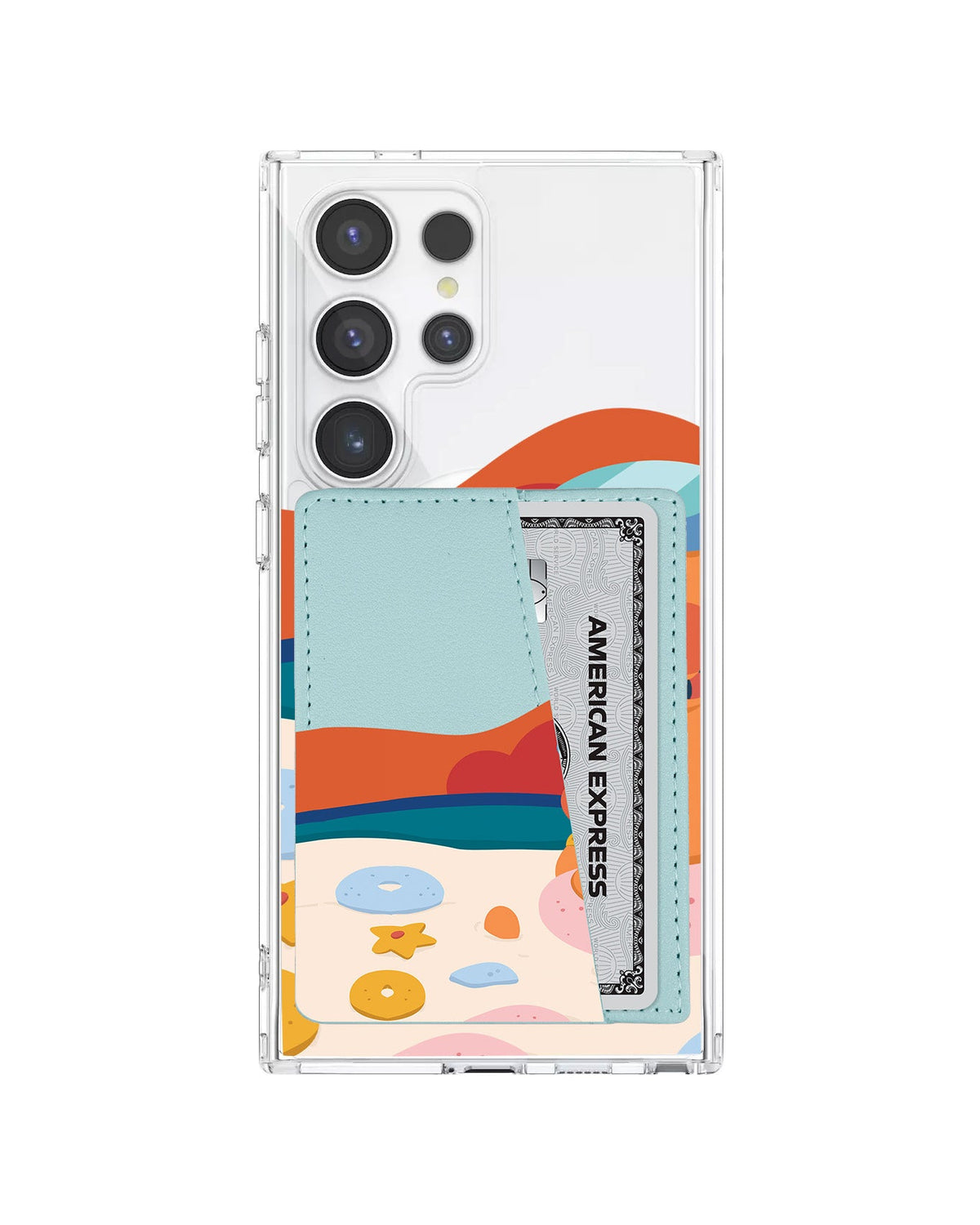 Android Leather Wallet Case - Beach Day Out