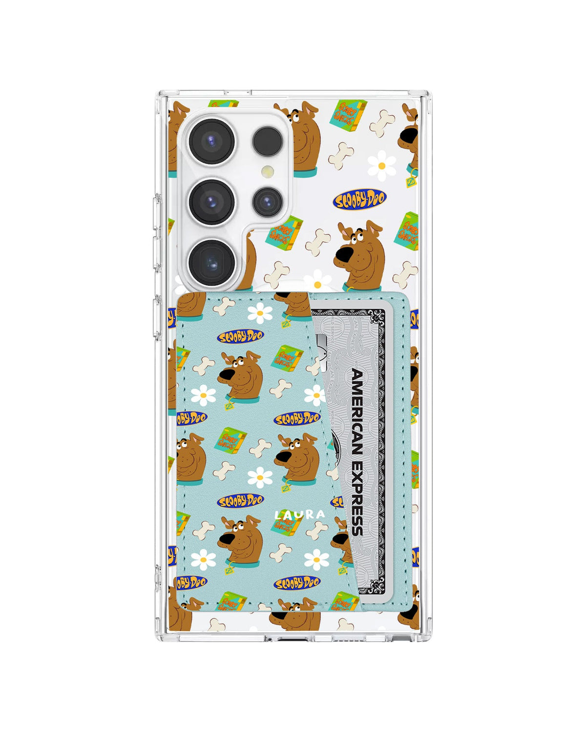 Android Leather Wallet Case - Scooby Doo