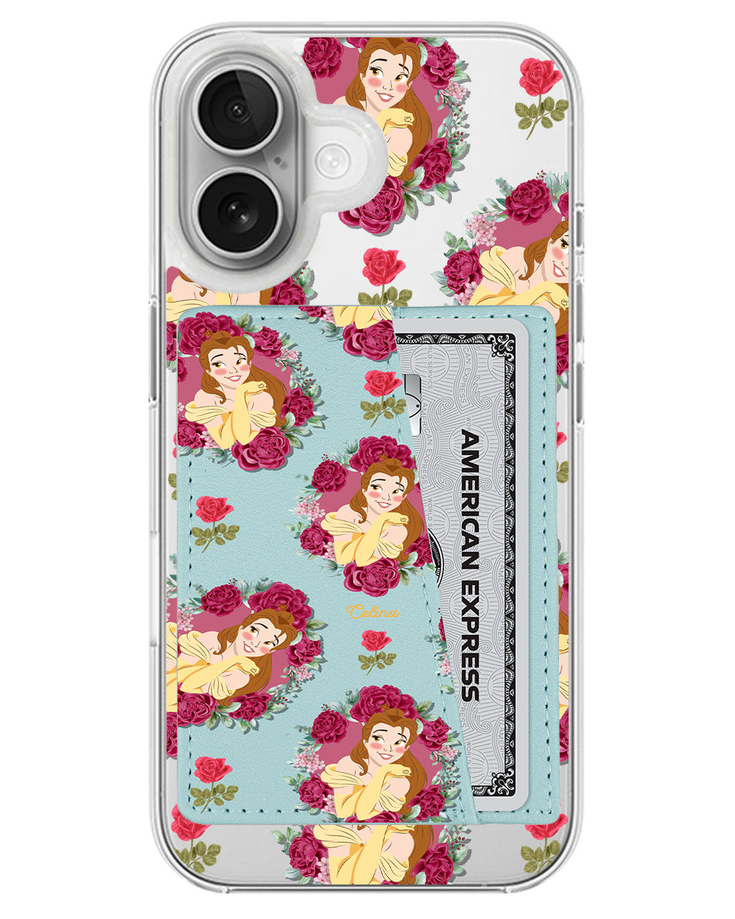 iPhone Leather Wallet Case - Belle