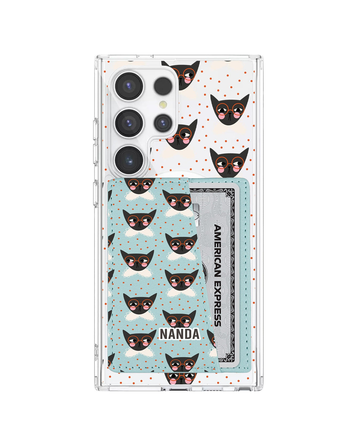 Android Leather Wallet Case - Little Friends