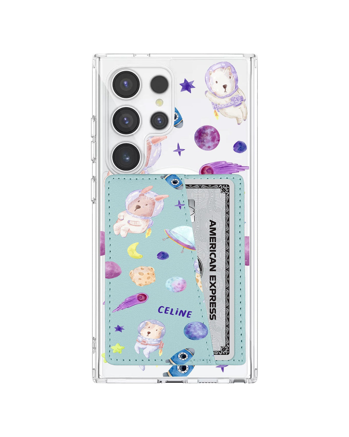 Android Leather Wallet Case - Animal Planet
