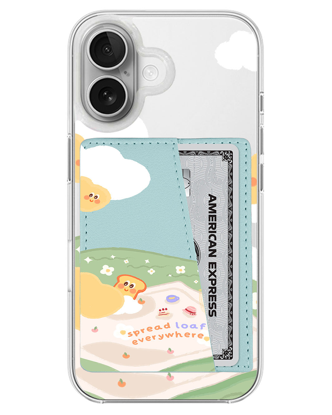 iPhone Leather Wallet Case - Loaf Picnic