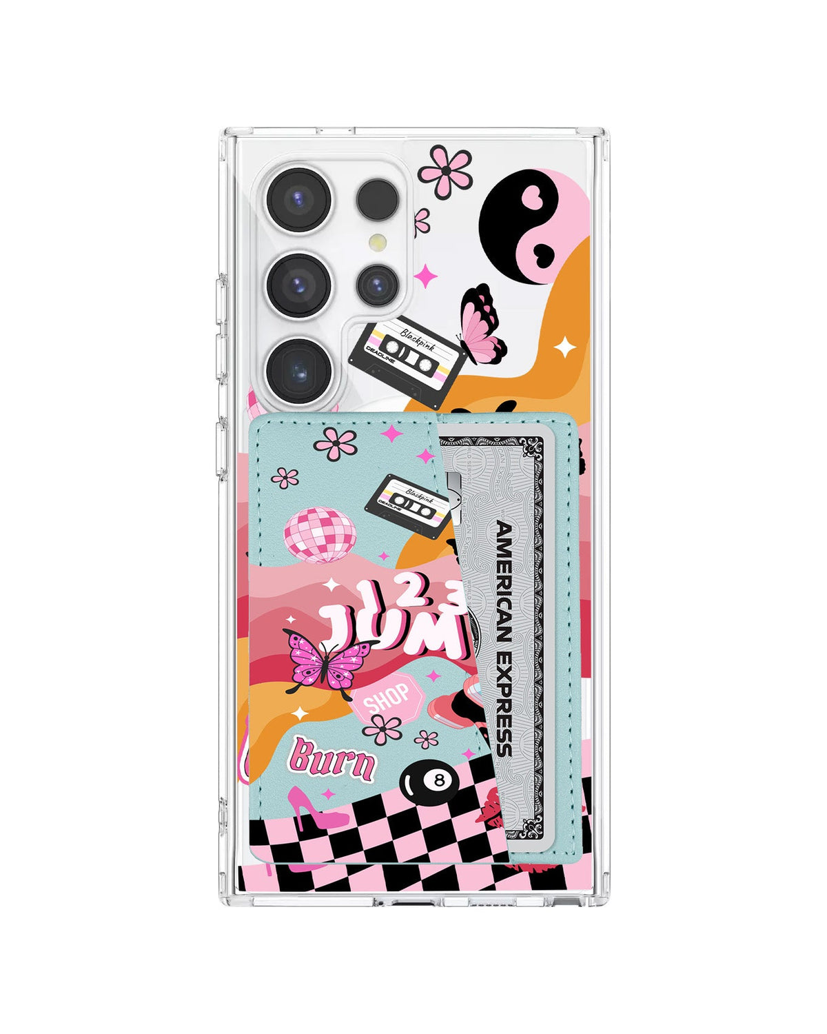 Android Leather Wallet Case - Blackpink 4