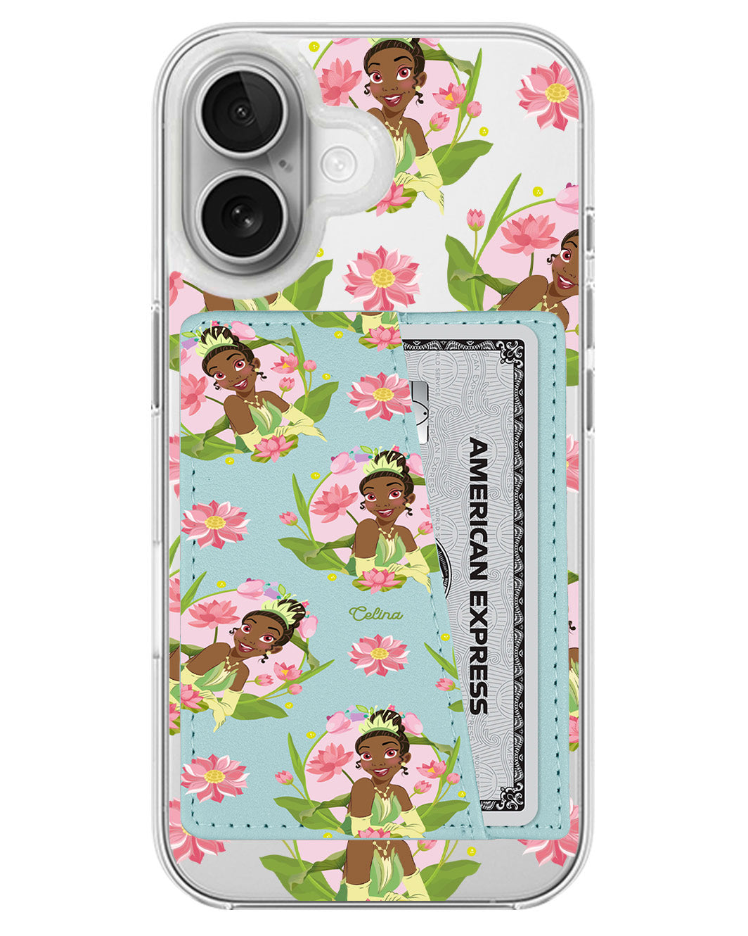 iPhone Leather Wallet Case - Tiana