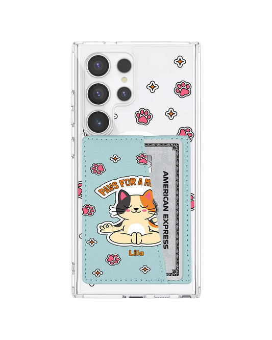 Android Leather Wallet Case - Zen & Purrs