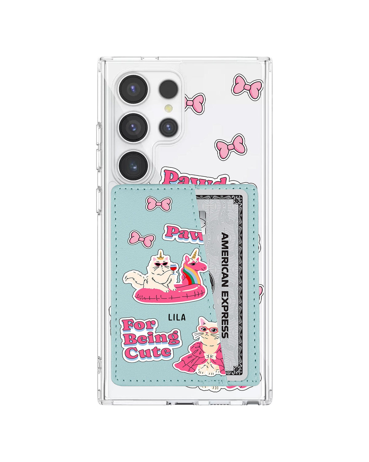 Android Leather Wallet Case - Princess Catnergy