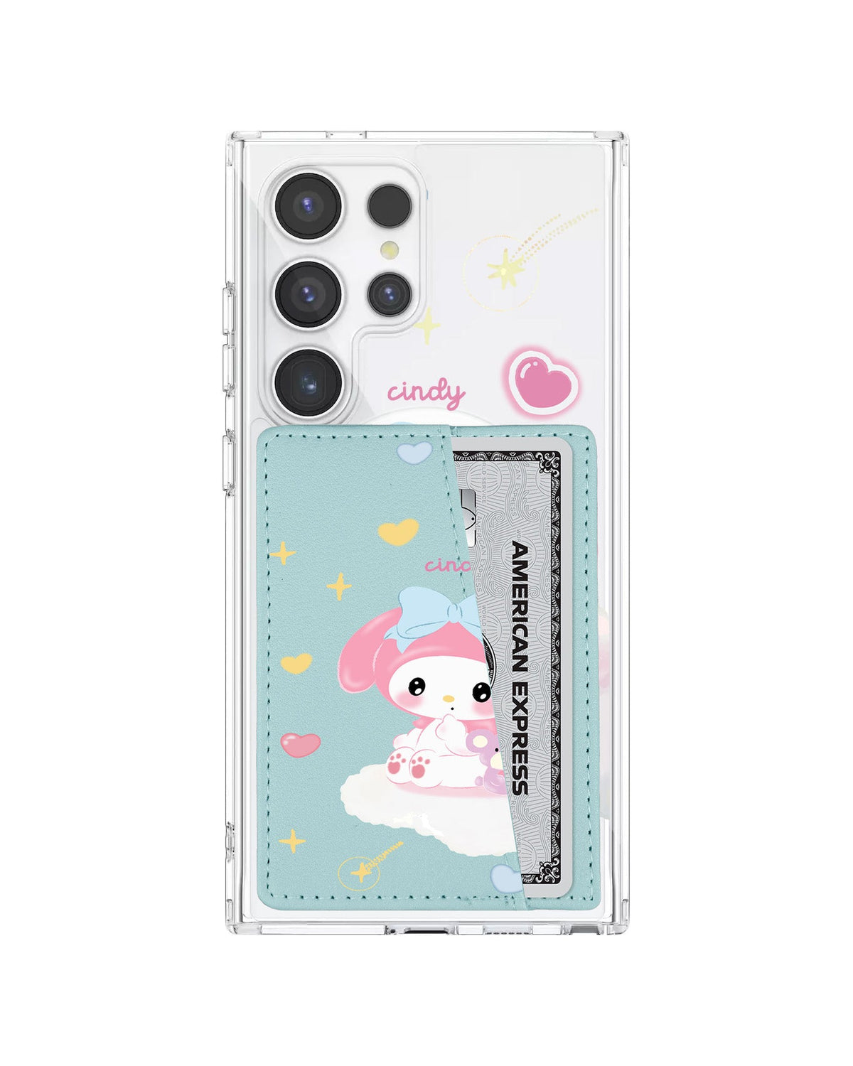 Android Leather Wallet Case - Love Melody