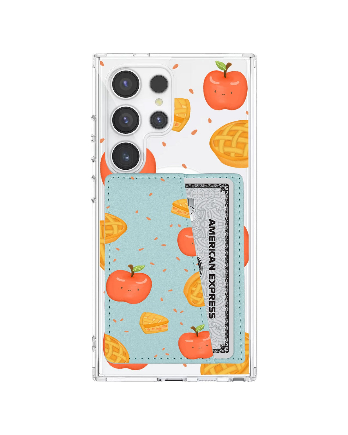 Android Leather Wallet Case - Apple Pie