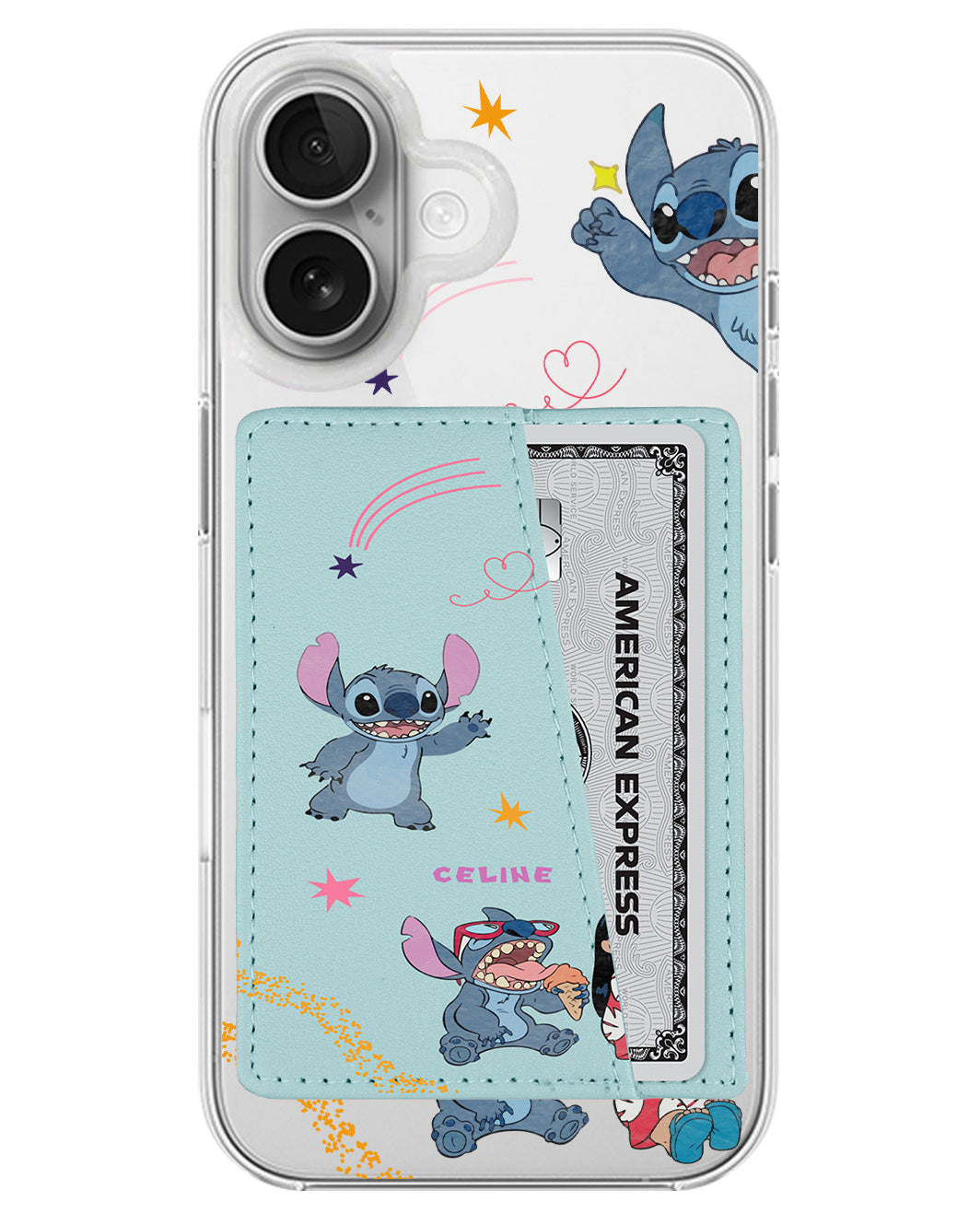 iPhone Leather Wallet Case - Stitch 2
