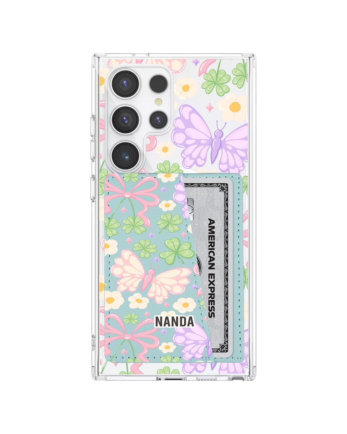 Android Leather Wallet Case - Spring Waltz