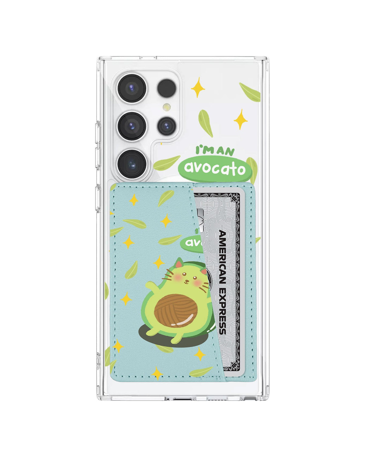 Android Leather Wallet Case - Avo