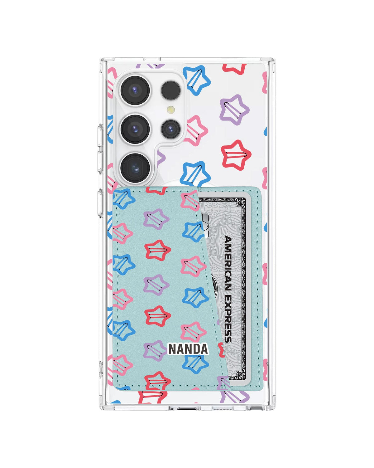 Android Leather Wallet Case - Twinkle Clips