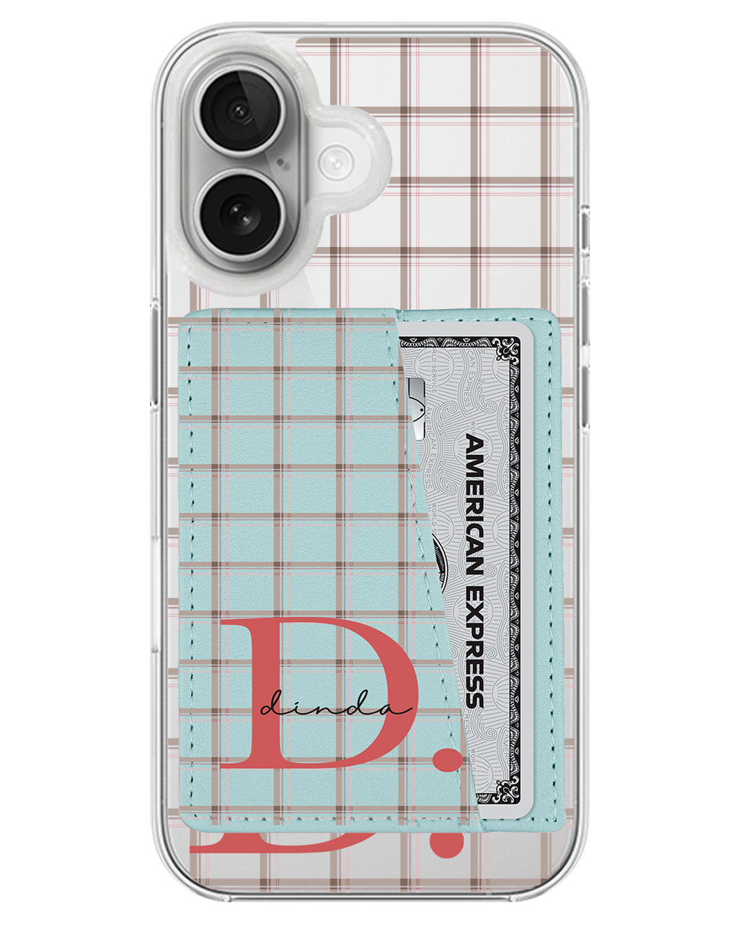 iPhone Leather Wallet Case - Soft Academia