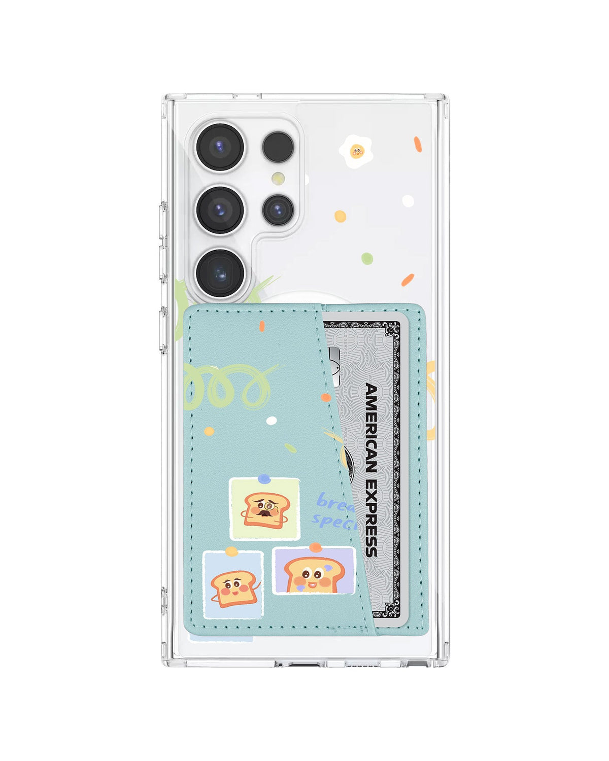 Android Leather Wallet Case - 12PM Mrs. Eggsy