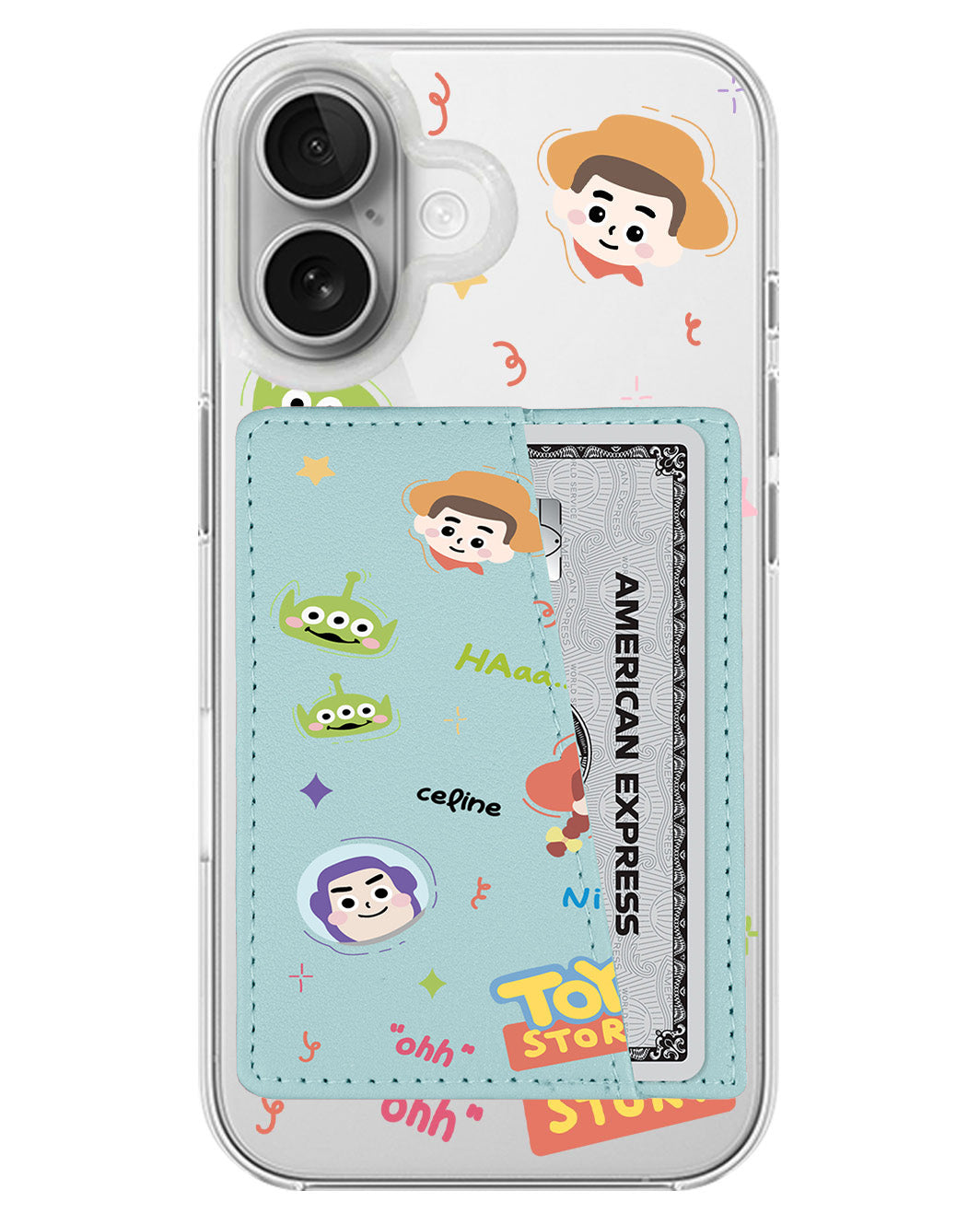 iPhone Leather Wallet Case - Toy Story 2