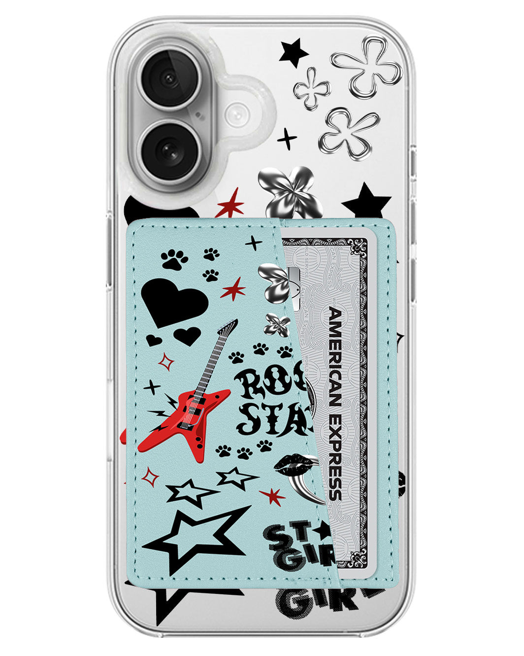 iPhone Leather Wallet Case - Lisa 1