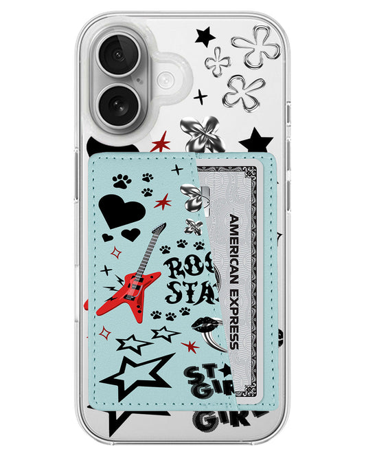 iPhone Leather Wallet Case - Lisa 1