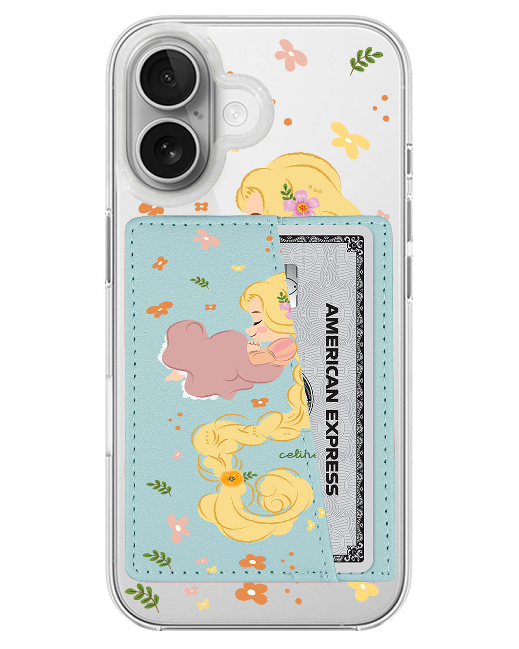 iPhone Leather Wallet Case - Rapunzel 2