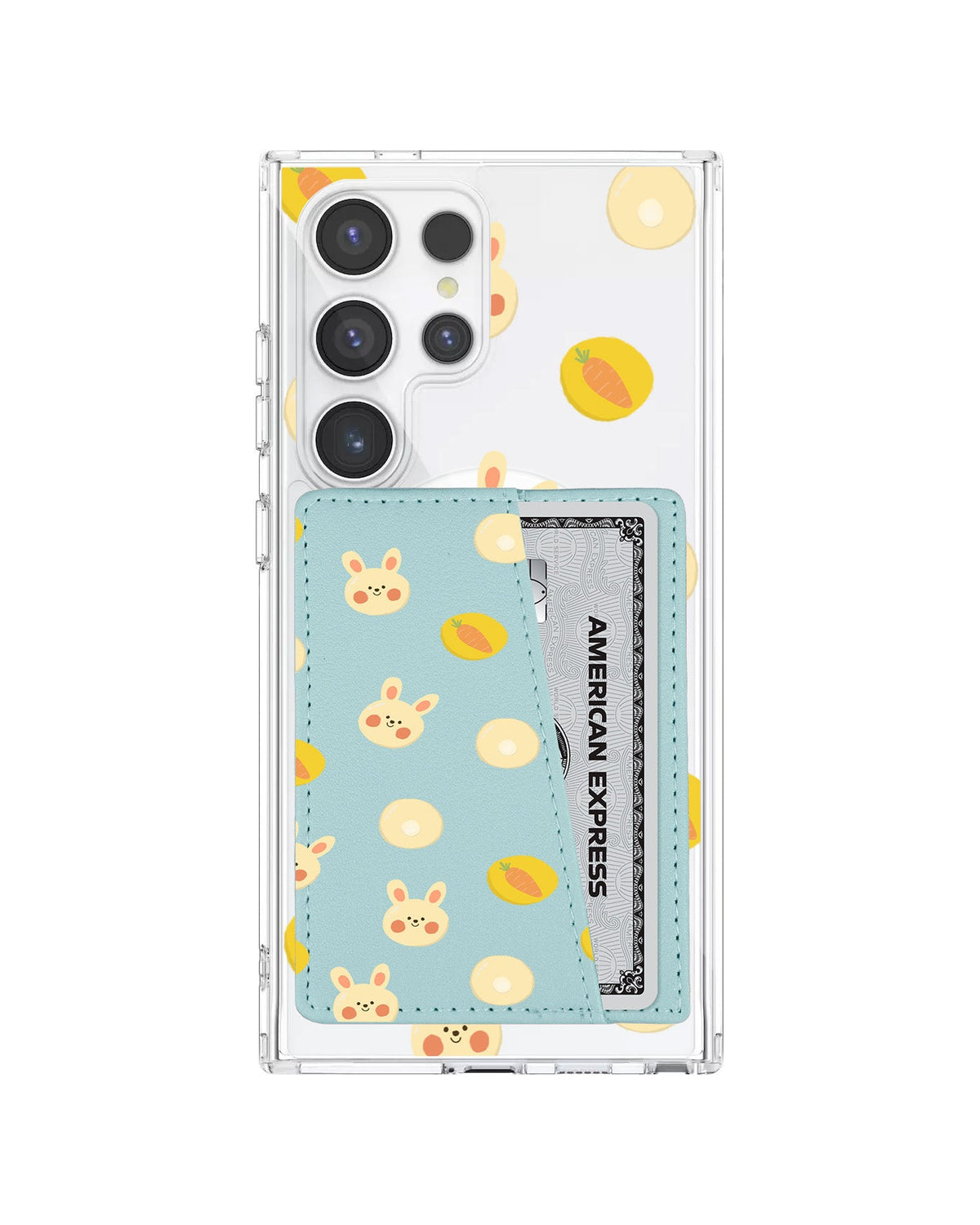 Android Leather Wallet Case - Bunnymoji