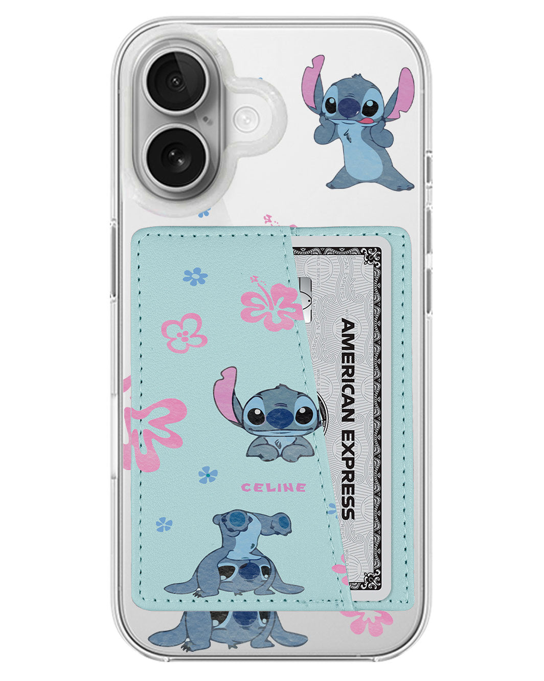 iPhone Leather Wallet Case - Stitch 1