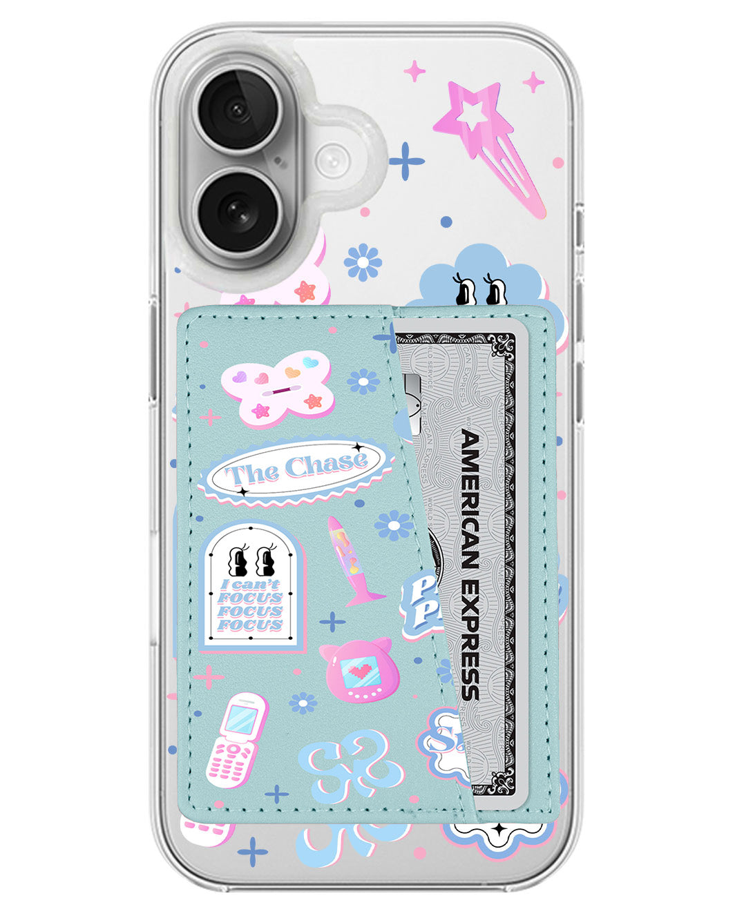iPhone Leather Wallet Case - Heart2heart