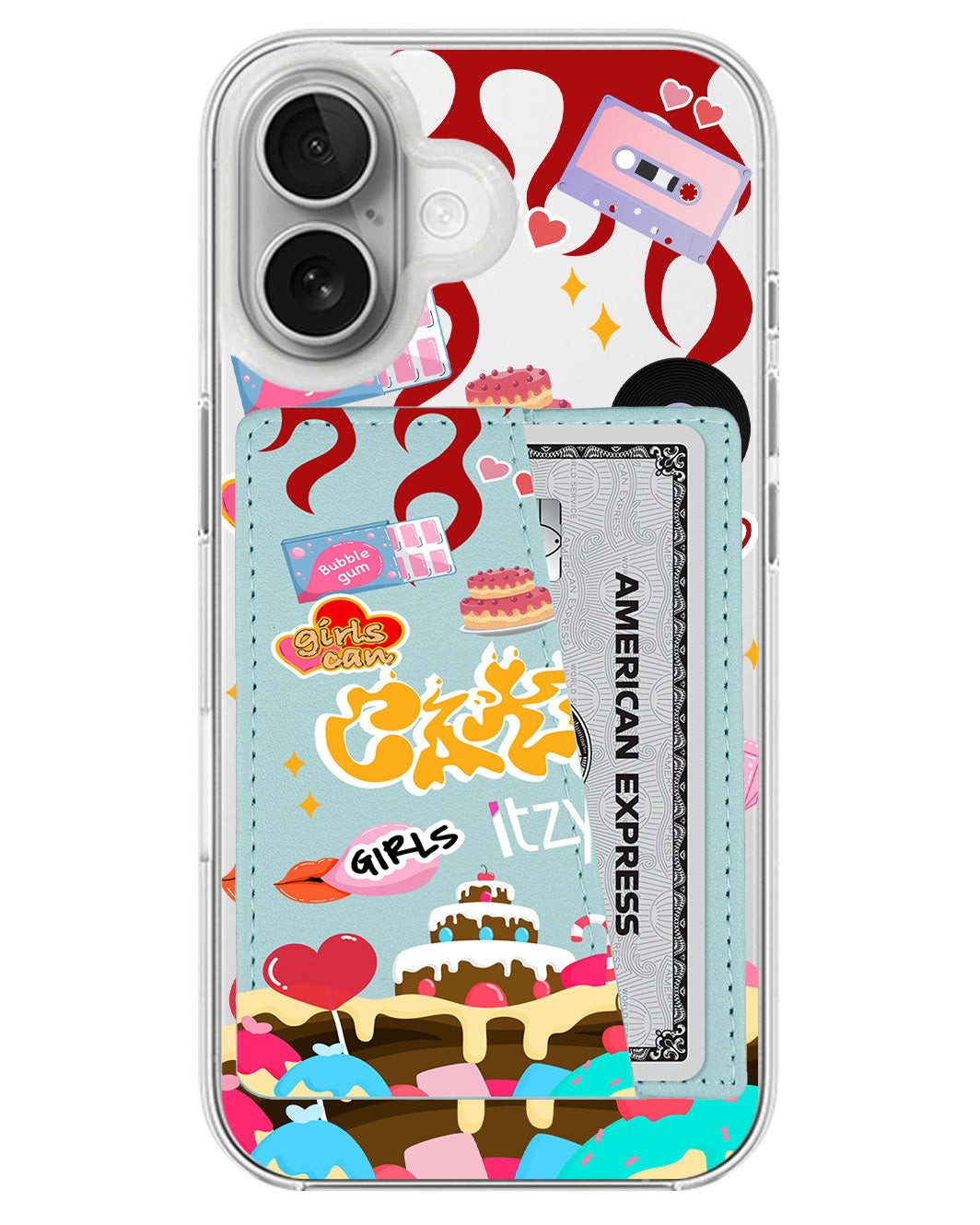 iPhone Leather Wallet Case - Itzy 3