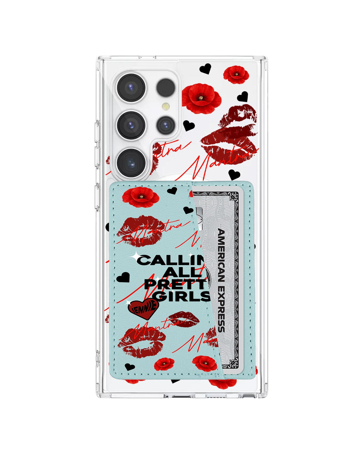 Android Leather Wallet Case - Jennie Pretty Girls