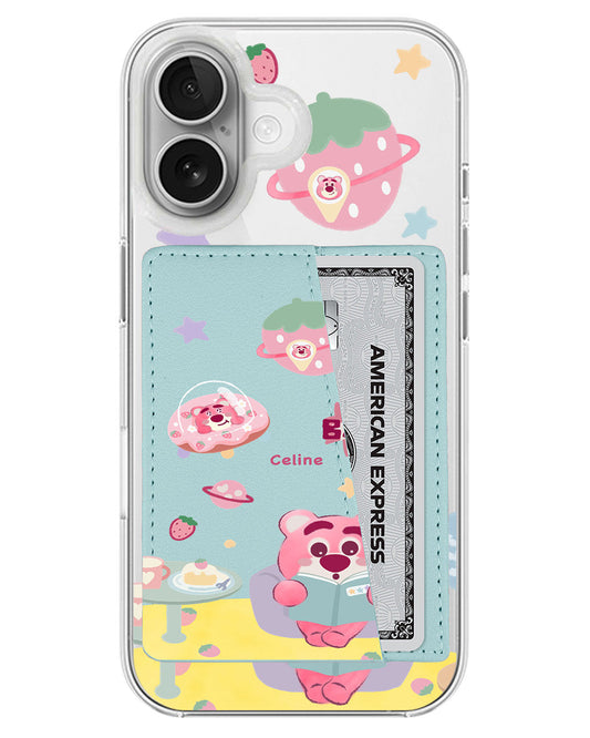 iPhone Leather Wallet Case - Lotso