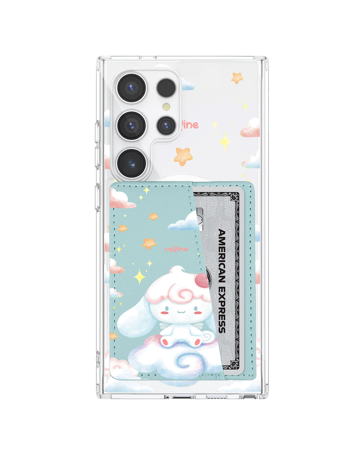 Android Leather Wallet Case - Cinnamoroll