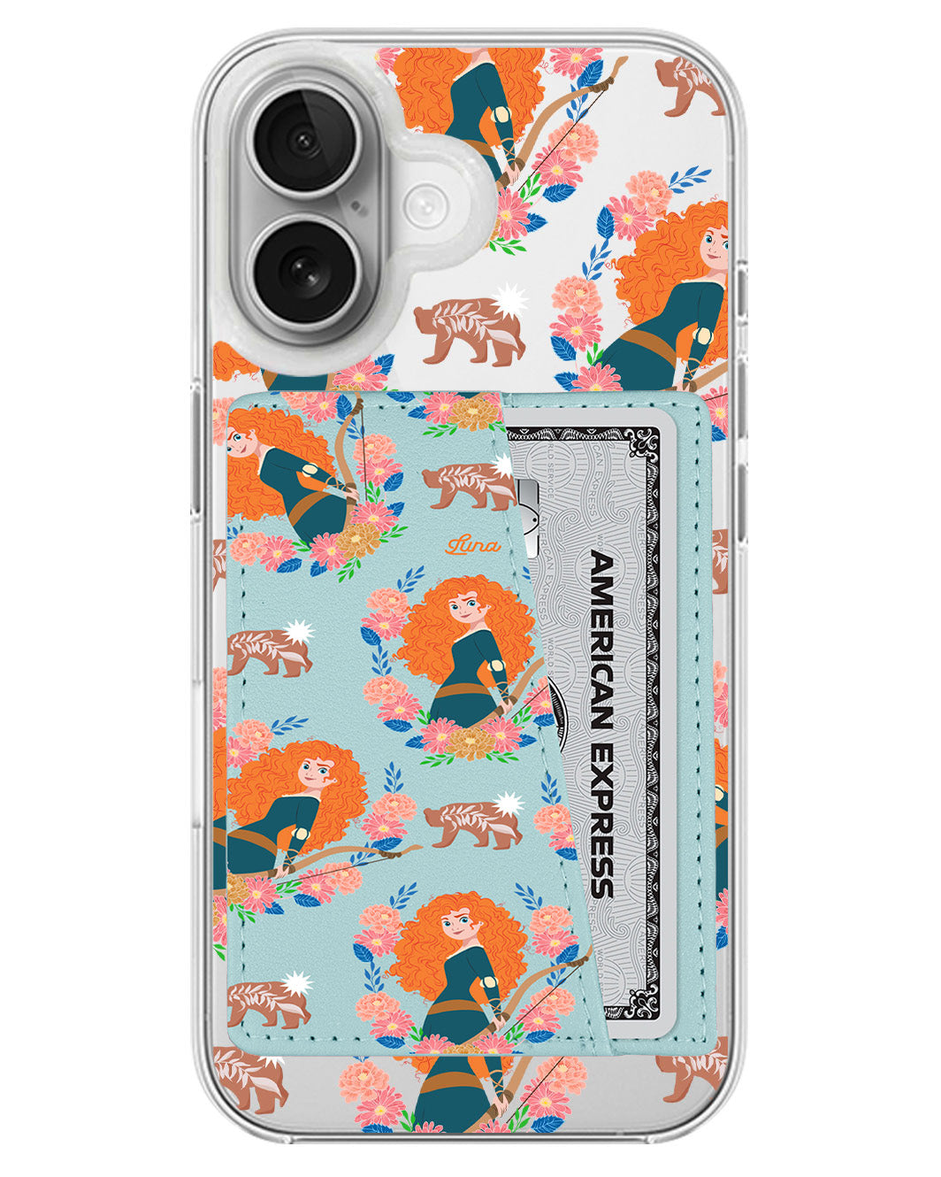 iPhone Leather Wallet Case - Merida