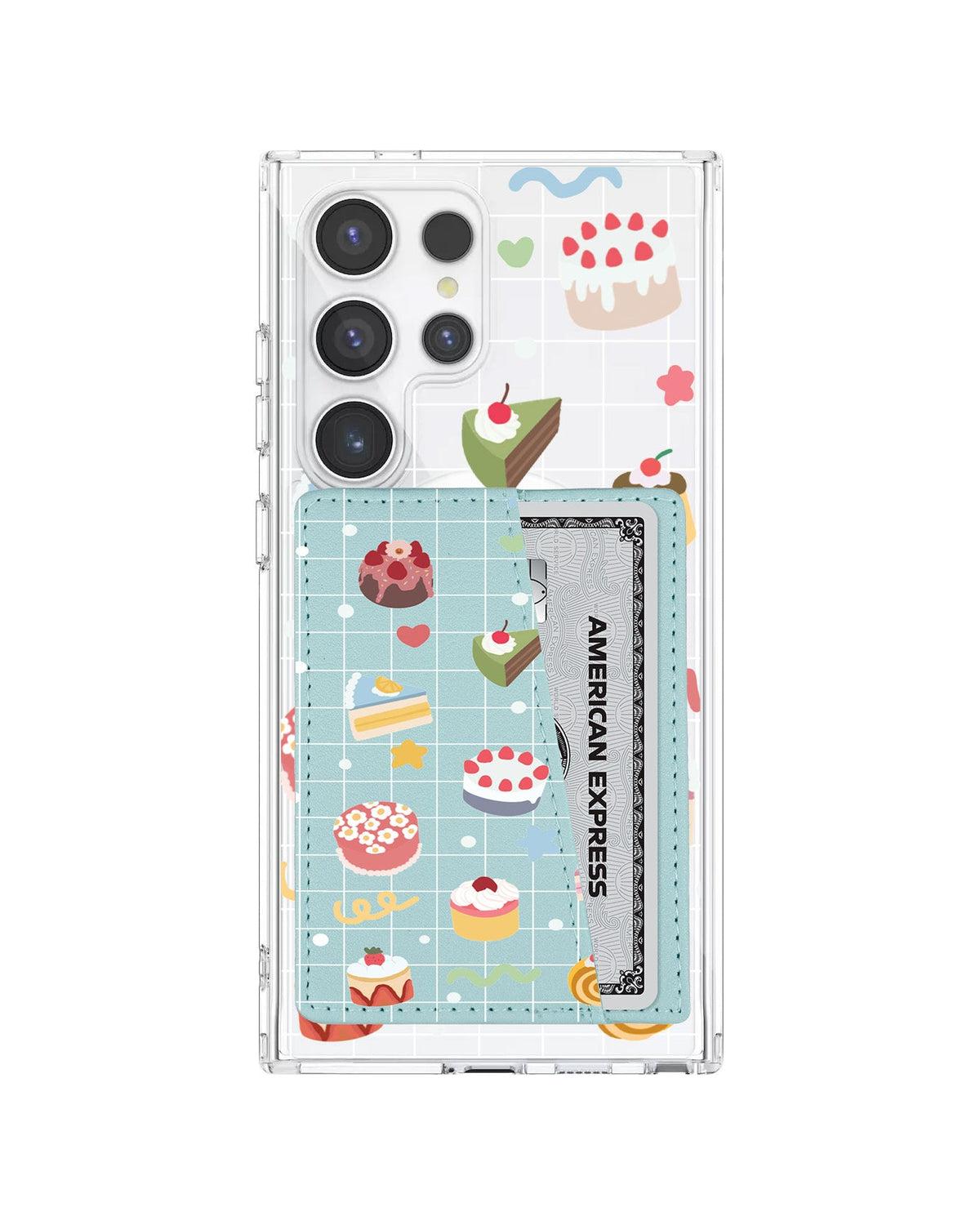 Android Leather Wallet Case - Korean Cake