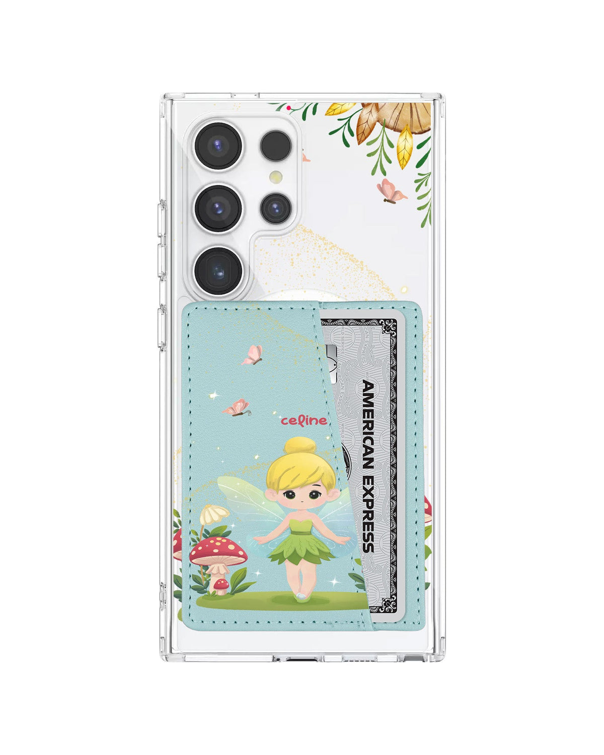Android Leather Wallet Case - Fairy